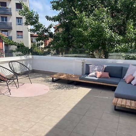 Atico Con Preciosa Terraza En Algorta Appartement Getxo Buitenkant foto
